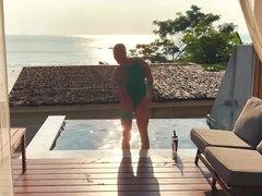 Kinky Tears His Hole In Pool Solo Anal Torment With Axel Abysse