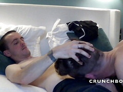 Zachari fucked bareback by Tiago