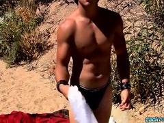 Jizzy Mcbone In Athletic Gorgeous Jock Masturbates And