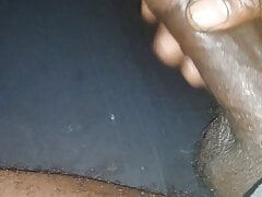 Jerking my BBC and nut ....long 9 inches of black meat