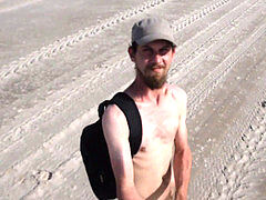 masturbate and cum on the beach