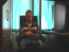 Stroking In My Shiny Nylon Hooded Adidas Tracksuit