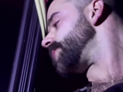 Teddy Tores Roughly Drills Bearded Zack Acklands Tight Ass