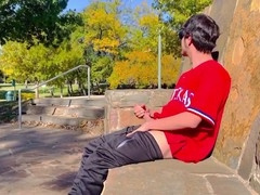 Jacking off, latino, big dick