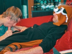 I Gargle my Acquaintance while he is Chilling in his Tanooki Jammies