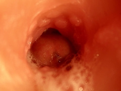 Monstrous Cum shot inwards SLOT! GREATEST CUM-SHOT INWARDS BUTTFUCK! ASMR