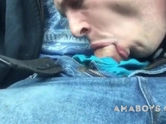 Like a Champ: Amateur Blowjob