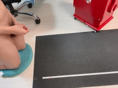 I measured how much man-lava fly. Chinese dude getting off vid. Masturbating Off.