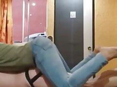 My sexy daddy drills my ass in the hotel (Part.2)