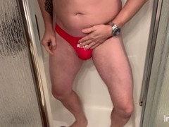 Pee, gay amateur, finger