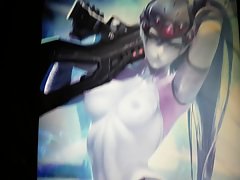 Overwatch Widowmaker Cumtribute