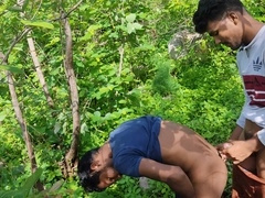 Fed up with fisting, they decided to venture into the woods for an unforgettable outdoor gay orgy - what happened next will leave you in stitches!