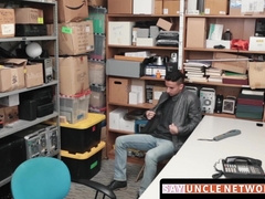 SayUncleNetwork.com - Handsome gay thief [censored] to suck and fuck BBC to avoid jail