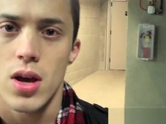 Krys Perez and Brice Carson in real life behind the scenes