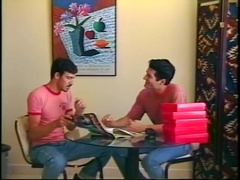 Hottest male pornstars Jason Pride and Chris Yeager in crazy masturbation, blowjob gay porn clip