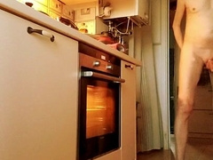 Prepping Spaghetti Naked