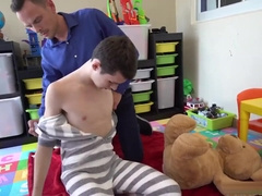 Dad uses my Youngster Fuck Hole while I Penetrate my Grizzly Teddy