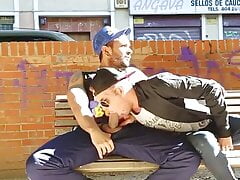 Sucking a big cock Latino for $40