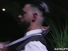 Featured dancer Joshua Parks fucks with big time club owner