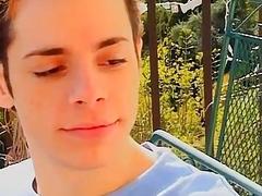 Twink sucked off and rimmed before banging his boyfriend hardcore