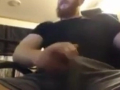Big Cock Bear's Loud Orgasm