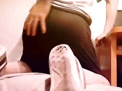 Gay solo, muscle, small cock