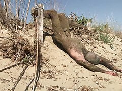 Dirty found at the beach