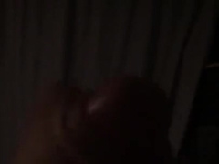 Stashing in the dark to jizz