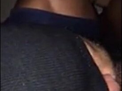 Thick Black Meatpipe Fellatio by Amateur Multiracial Duo