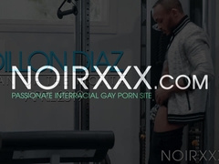 Smoking hot Dillon Diaz drained his thick cock of cum by solo masturbating