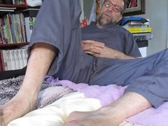 Horny gay bear daddy, straight dudes, and gay hunks in steamy action