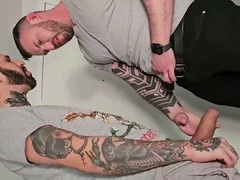 Romeo Davis & Adam Gray enjoying some hot anal action