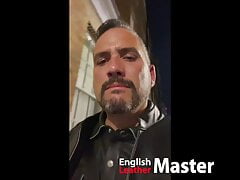 Leather Master directs verbal humiliation at faggots PREVIEW