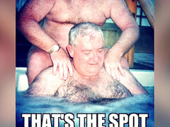 American, gay black daddy, dark-hued