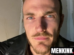 Alluring Christian Wilde YANKS his dick then splatters his CUM in front of camera