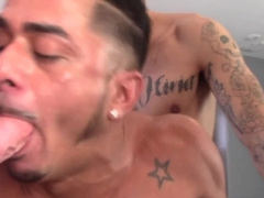 Fine lads share homemade foursome in irresistible positions