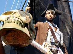 Pirate porn scene with Jack Sparrow fucking