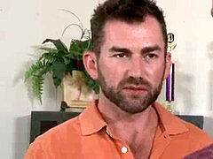 Benn Height deep throats his mentor's gigantic fuckpole