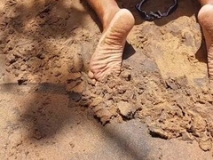 Ladysilva crossdress bunda gostosa na praia