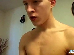 Bony young shirtlifter assfucking 3 way