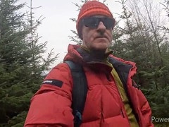 Jerking off in the wilderness