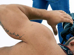 ultra-kinky wolf man sucked his cock and got sucked firm in return