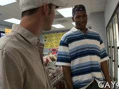 Watch this hot interracial doggie style with multiple mixed-race guys