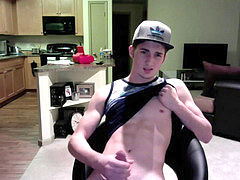 stroking His prick In His apartment