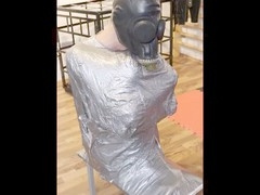 Tape Bondage Statue