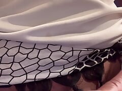 Young Stepson Caught Older Black Indian Stepdad Playing W Big Cock in Bathroom Cum Show
