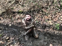 Fag Ryan Geraghty Playing In Mud