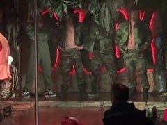 [Stockbar] Gab and Sexy Tattooed Guy Shower Show