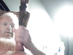 Hairy Uncle Cums