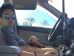 Brazilian Man Lucas Hammering Off